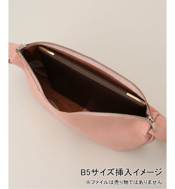  「【blancle/ ブランクレ】S.LETHER SEMI CIRCLE HARF SHOULDER」|ショルダー・メッセンジャー|