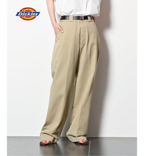 「《追加2》DICKIES 別注 グラインダーパンツ」|チノ|ベージュ