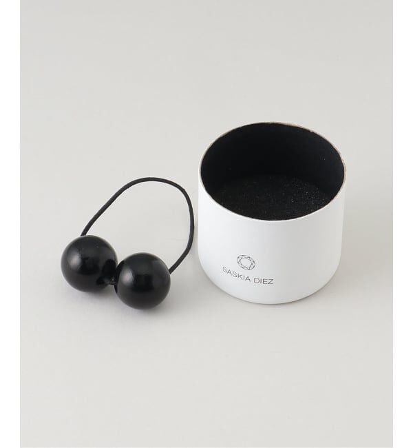  「SASKIA DIEZ WOOD HAIR THE LACQUERED：ヘアゴム」|その他|