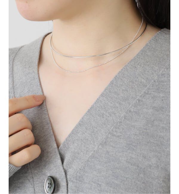  「SASKIA DIEZ MELTING NECKLACE チョーカー」|ネックレス|