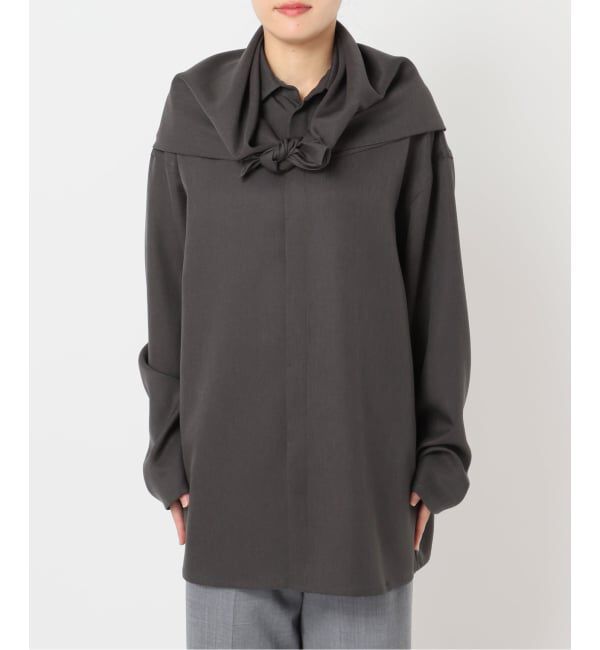  「ATTACHED SCARF シャツ」|シャツ・ブラウス|