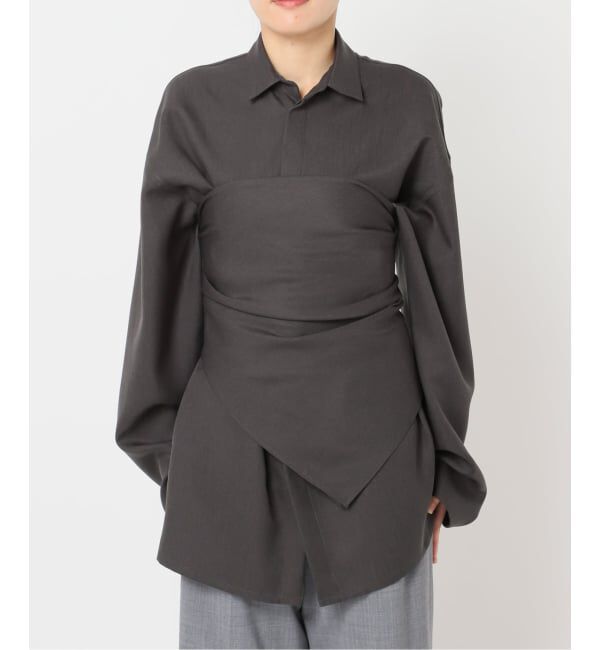  「ATTACHED SCARF シャツ」|シャツ・ブラウス|