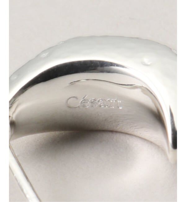  「Cesart MINI MOON HOOPS：ピアス」|ピアス|