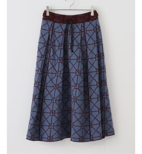  「YANYAN MIDI BOX PLEAT SKIRT YYW251122：スカート」|スカート|