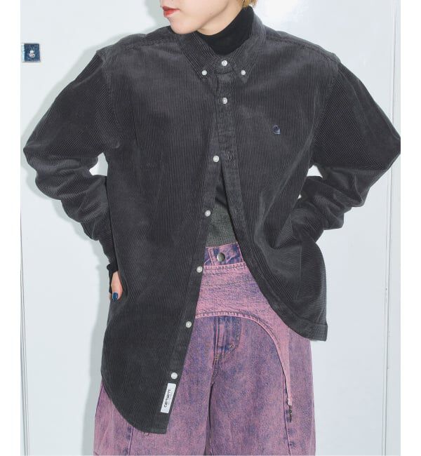  「CARHARTT WIP L/S MADISON CORD SHIRT REGULAR I029958：シャツ」|シャツ・ブラウス|
