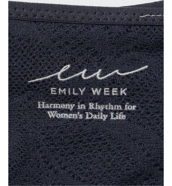 EMILYWEEK「フローラルレースローライズショーツ」|インナー|