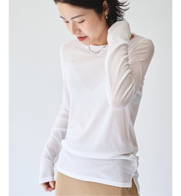 EMILYWEEK「コットンシアープルオーバー」|Tシャツ・カットソー|