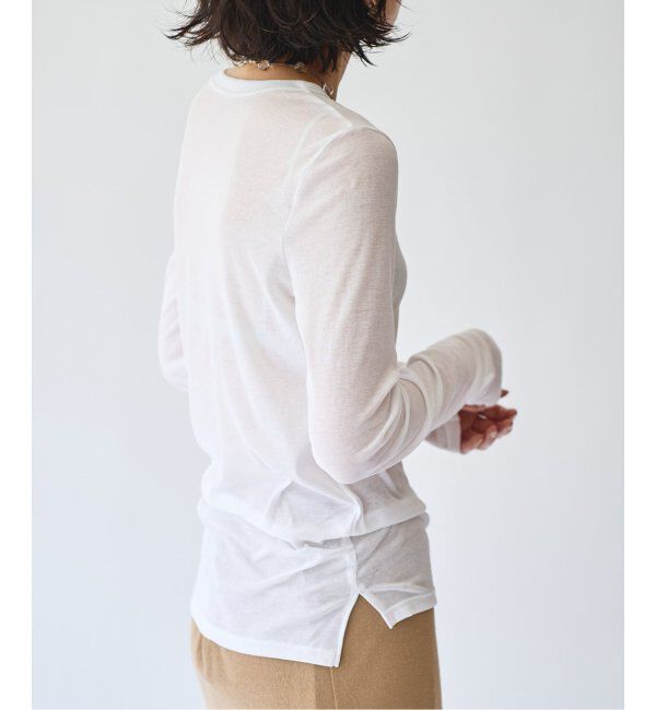 EMILYWEEK「コットンシアープルオーバー」|Tシャツ・カットソー|