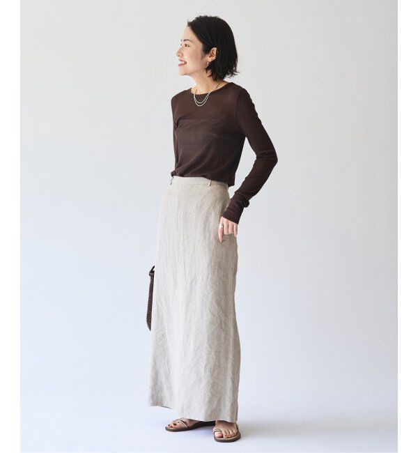 EMILYWEEK「コットンシアープルオーバー」|Tシャツ・カットソー|