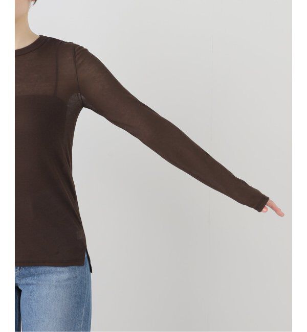 EMILYWEEK「コットンシアープルオーバー」|Tシャツ・カットソー|