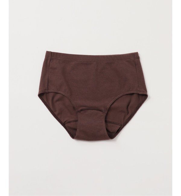 EMILYWEEK「【RESET】オーガニックコットン混 2WAYサニタリーショーツ（ブラウン、ミント）」|インナー|