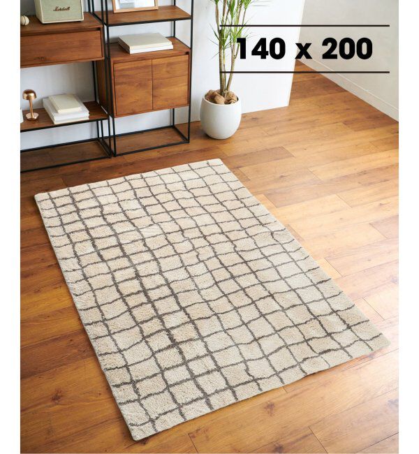 journal standard Furniture「GRID RUG 140x200 グリッド ラグ」|その他|