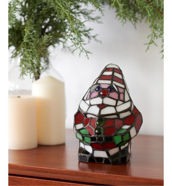journal standard Furniture「STAINED GLASS LAMP SANTA  ステンドグラス ランプ サンタクロース」|その他|