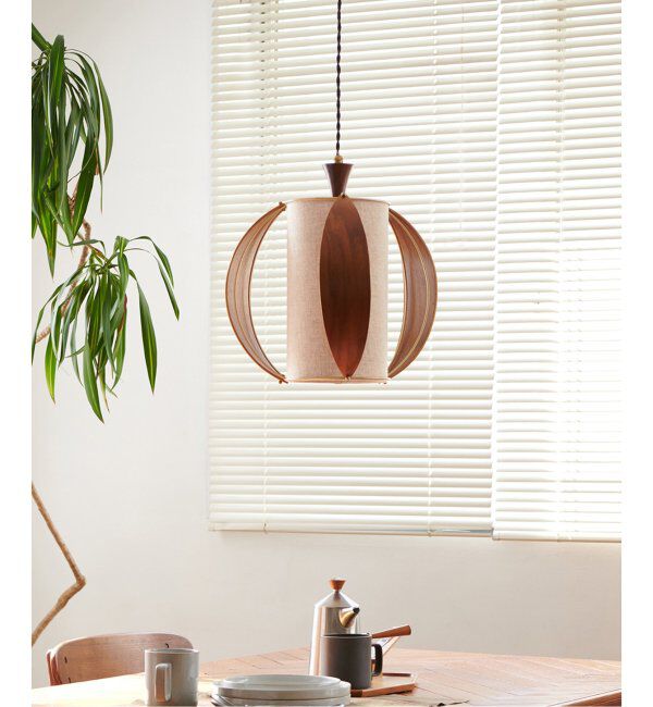 ACME「WOODEN LEAF PENDANT LAMP　ウッデン リーフ ペンダント ランプ」|その他|その他カラー K