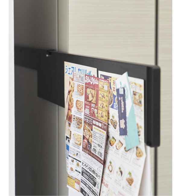 journal standard Furniture「《WEB限定》【tower/タワー】 マグネット冷蔵庫横隠せるスライドスチールパネル」|食器・キッチングッズ|