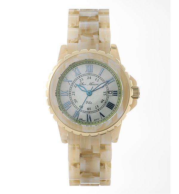 HIROB「【Sur Mesure / シュールメジュール】 Aneth Rie Tomosaka Beige【 ウォッチ 】」|腕時計|