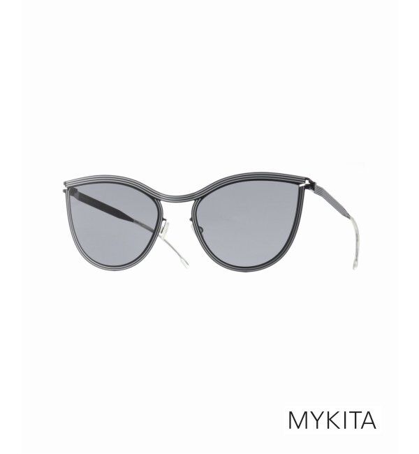EYETHINK「【MYKITA/マイキータ】STUDIO6.2 SBK/WH Sunglasses」|サングラス|ブラック