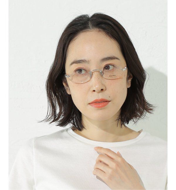 EYETHINK「MIU MIU 53WV GO Optical」|メガネ|