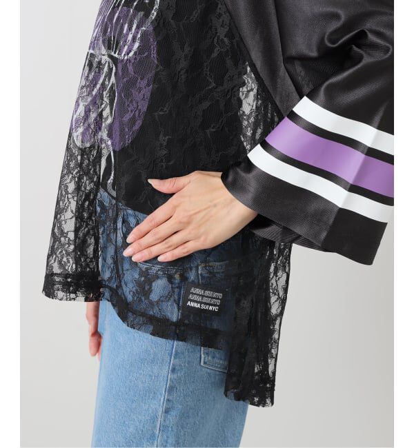 JOINT WORKS「ANNA SUI NYC バタフライプリントゲームシャツ」|Tシャツ・カットソー|