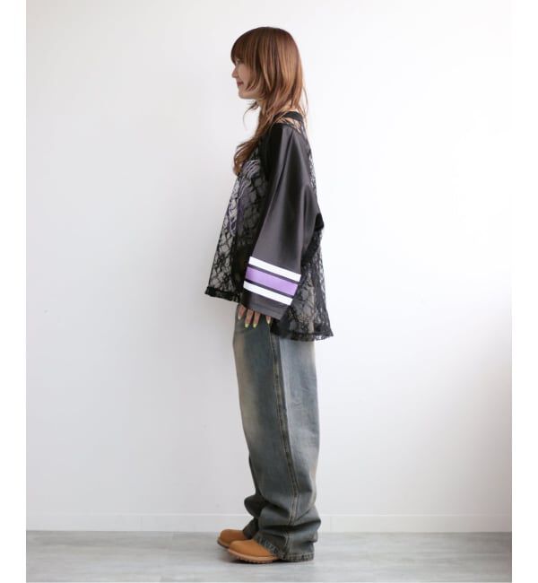 JOINT WORKS「ANNA SUI NYC バタフライプリントゲームシャツ」|Tシャツ・カットソー|