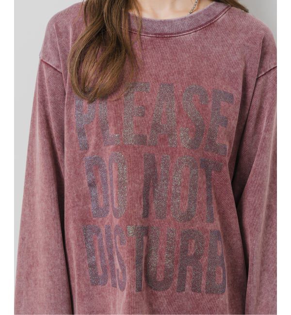 JOINT WORKS「ANNA SUI NYC / アナスイエヌワイシー DO NOTロングスリーブTシャツ」|Tシャツ・カットソー|