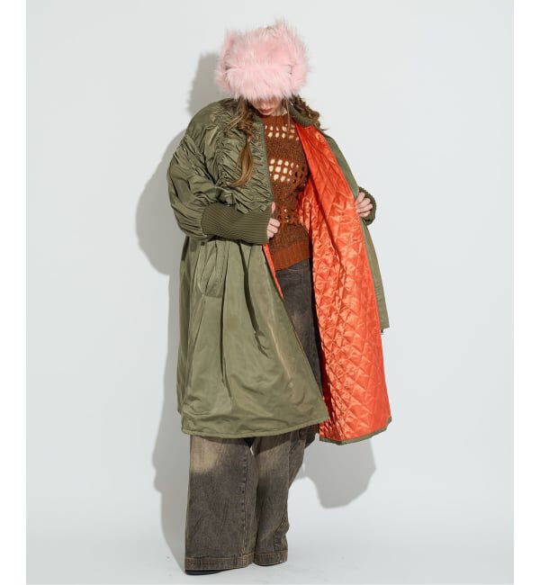 JOINT WORKS「ANNA SUI NYC / アナスイエヌワイシー ロングMA-1コート」|その他|