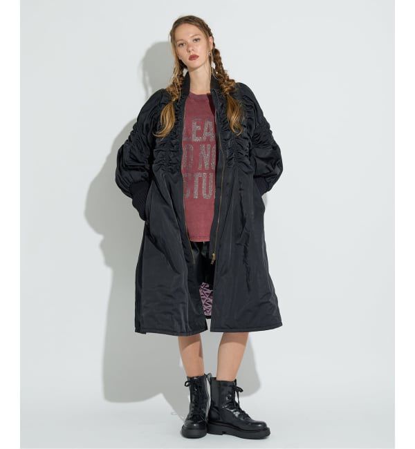 JOINT WORKS「ANNA SUI NYC / アナスイエヌワイシー ロングMA-1コート」|その他|