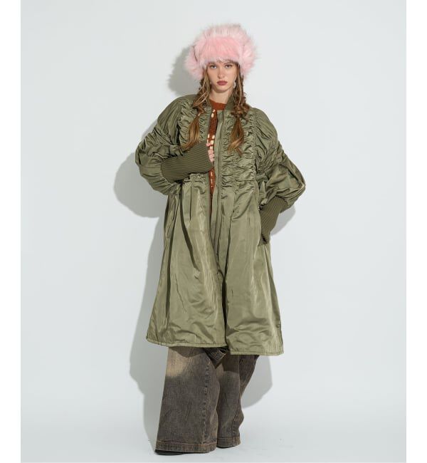 JOINT WORKS「ANNA SUI NYC / アナスイエヌワイシー ロングMA-1コート」|その他|