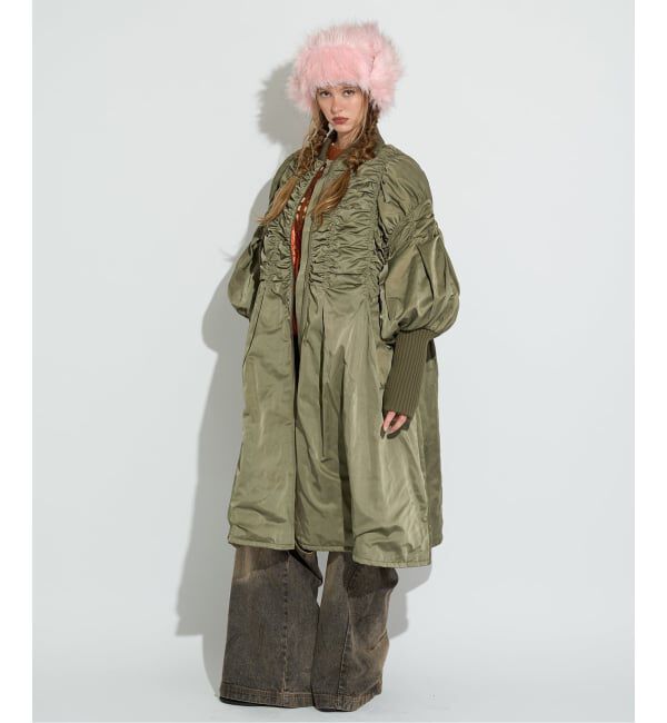 JOINT WORKS「ANNA SUI NYC / アナスイエヌワイシー ロングMA-1コート」|その他|