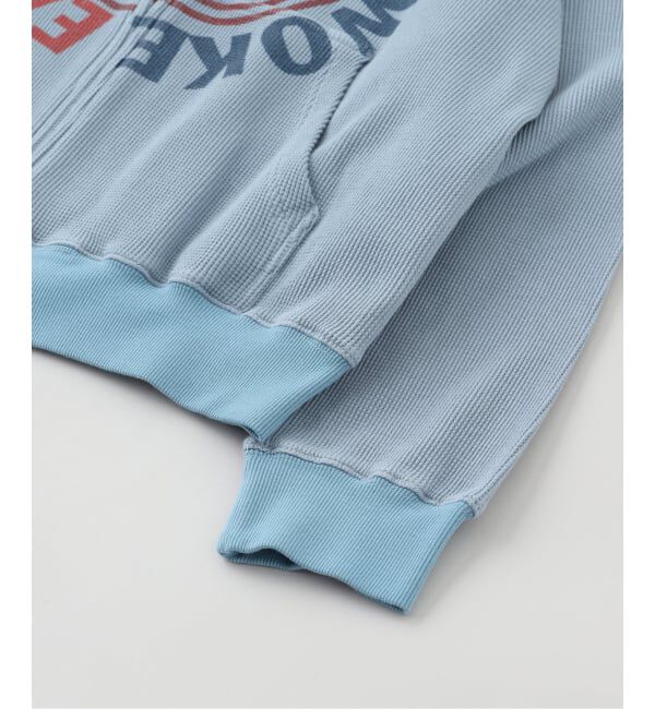 JOINT WORKS「WOKE EDGE / ウォークエッジ Washed Thermal Zip Hoodie」|パーカー|