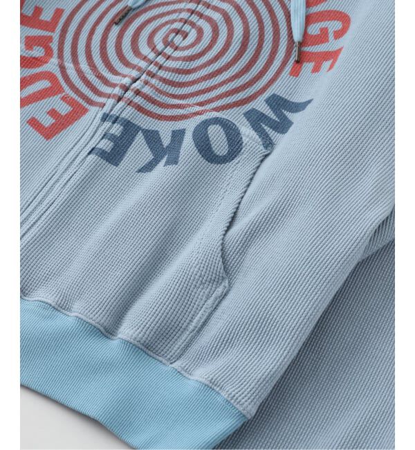 JOINT WORKS「WOKE EDGE / ウォークエッジ Washed Thermal Zip Hoodie」|パーカー|