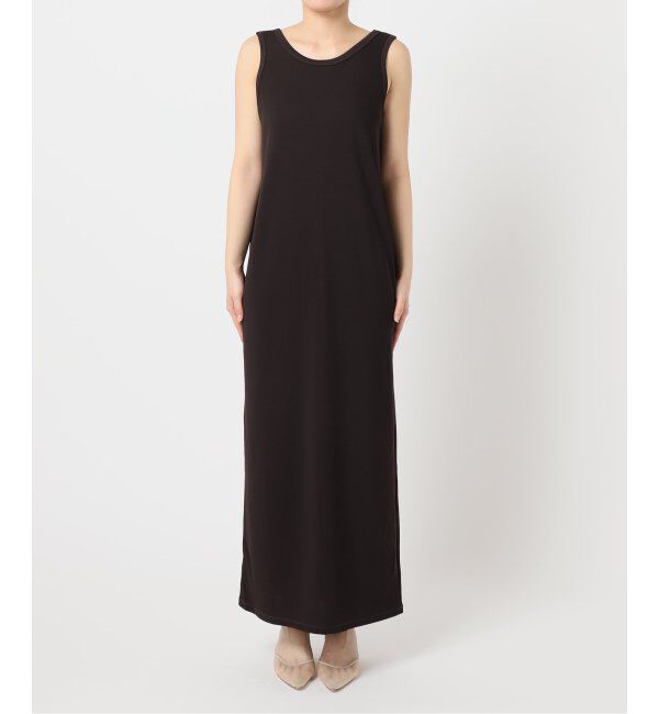 Plage「《WEB限定追加》リブタンクワンピース 5」|ワンピース|