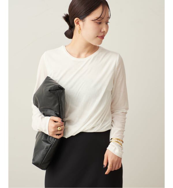 Plage「balloon cotton long Tシャツ」|Tシャツ・カットソー|