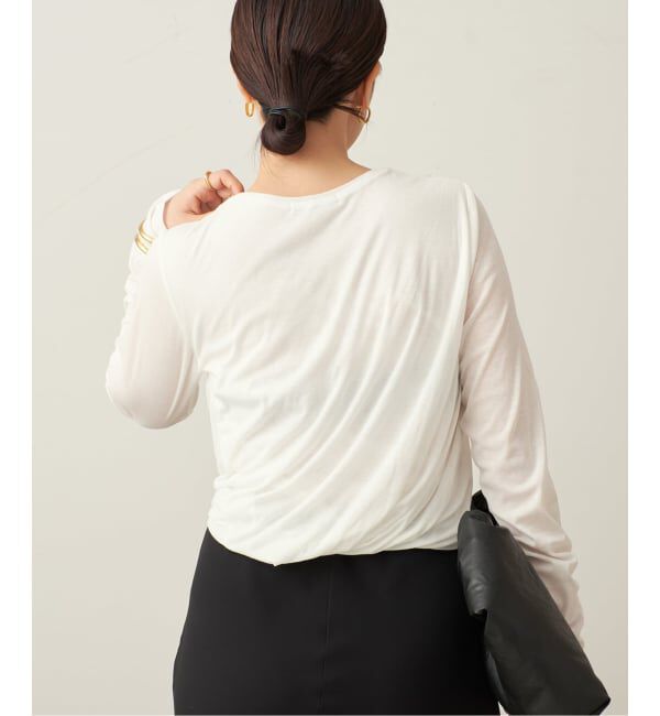 Plage「balloon cotton long Tシャツ」|Tシャツ・カットソー|