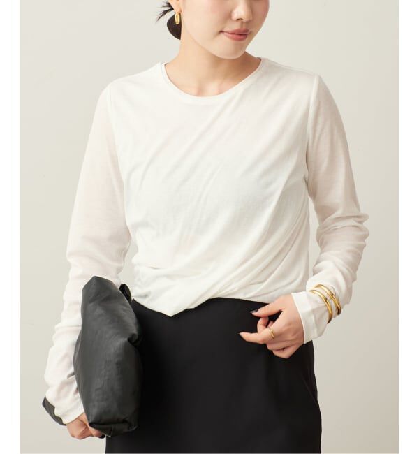 Plage「balloon cotton long Tシャツ」|Tシャツ・カットソー|