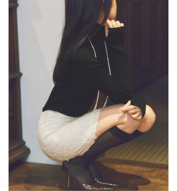 Plage「ruban turtle ニット」|ニット・セーター|ブラック