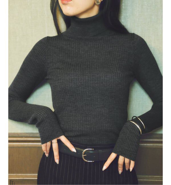 Plage「ruban turtle ニット」|ニット・セーター|グレー