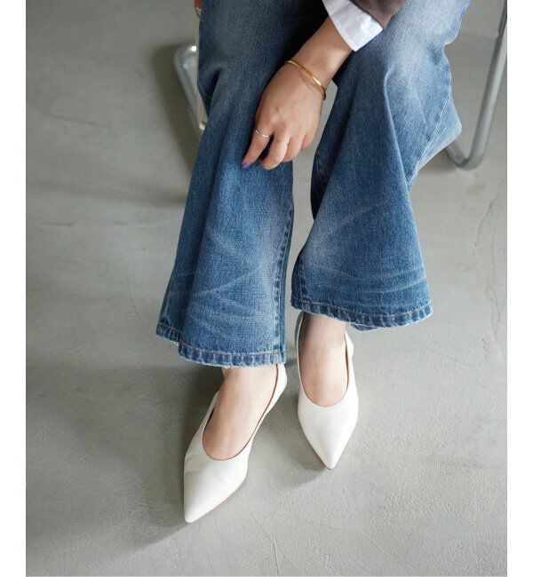 SLOBE IENA「SLOBE バッグスリングパンプス」|パンプス|