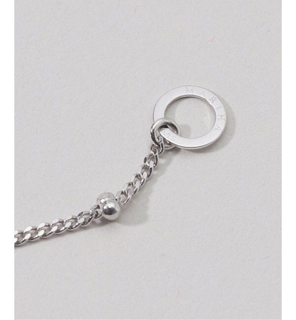 IENA「MARIHA/マリハ 別注 COIN*62 スタッド ネックレス」|ネックレス|