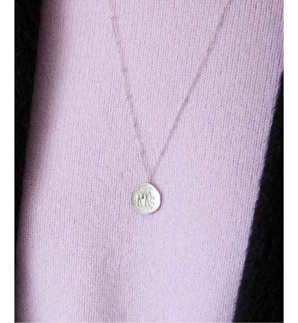 IENA「MARIHA/マリハ 別注 COIN*62 スタッド ネックレス」|ネックレス|