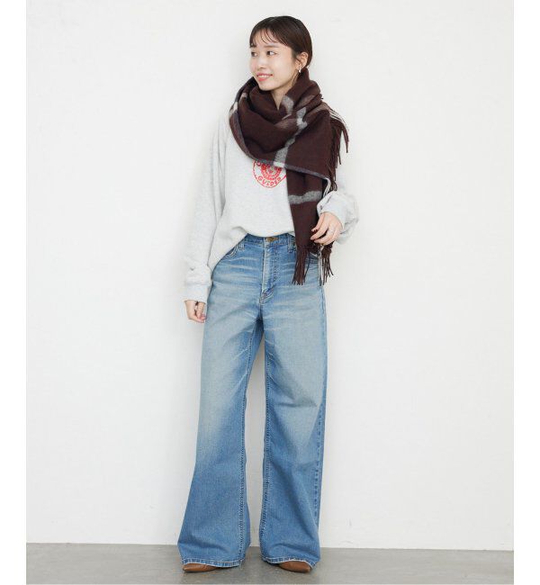 SLOBE IENA「《追加》TWEEDMILL/ツイードミル ストール 70-190-WP」|ストール|