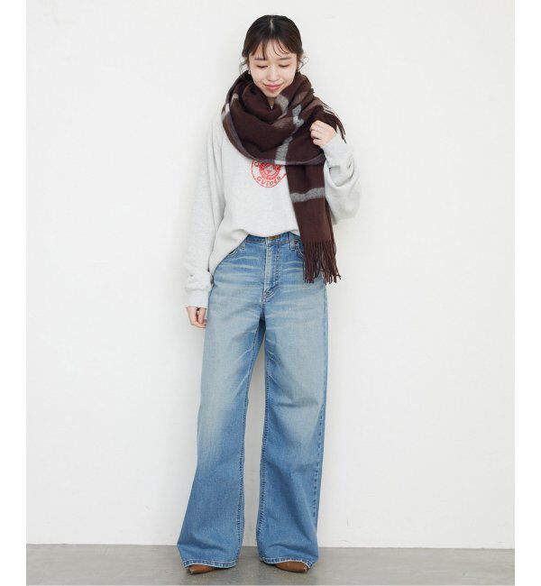 SLOBE IENA「《追加》TWEEDMILL/ツイードミル ストール 70-190-WP」|ストール|