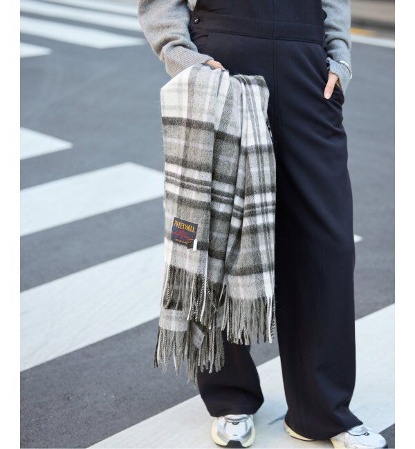 SLOBE IENA「《追加》TWEEDMILL/ツイードミル ストール 70-190-WP」|ストール|