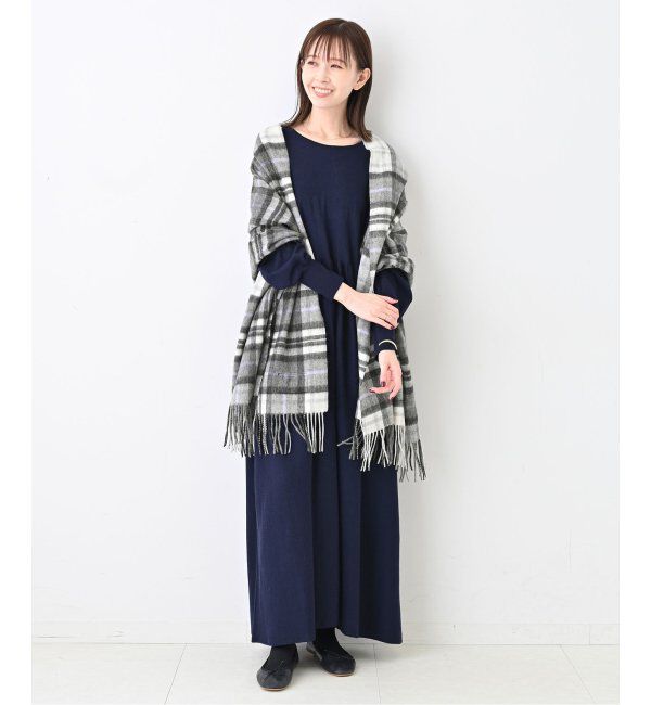 SLOBE IENA「《追加》TWEEDMILL/ツイードミル ストール 70-190-WP」|ストール|