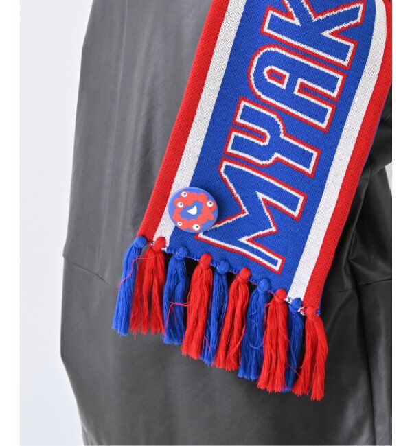 SLOBE IENA「ミャクミャクゲームマフラー」|マフラー|