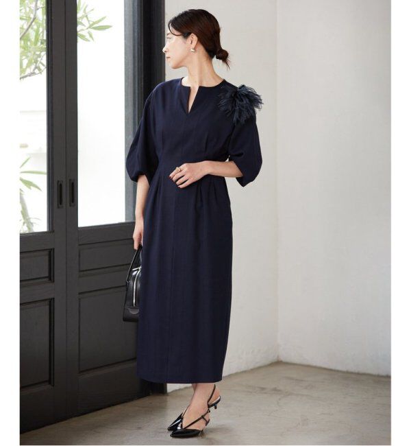 VERMEIL par iena「《追加》シルクオーガンジーコサージュ」|ブローチ・コサージュ|