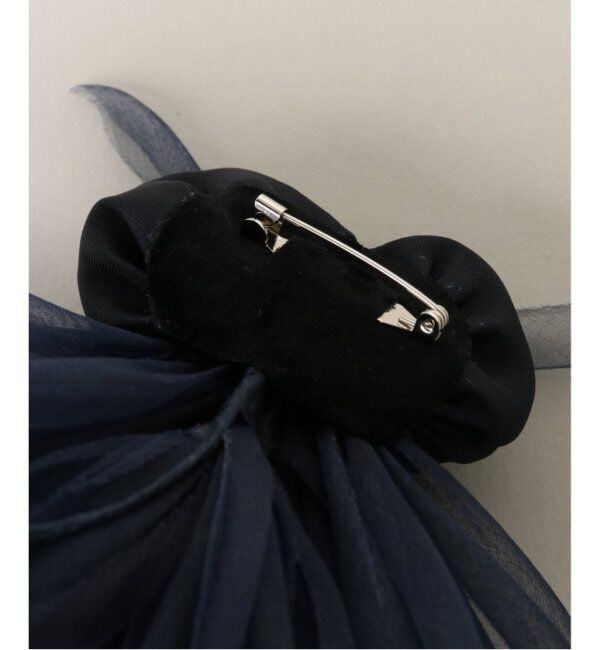 VERMEIL par iena「《追加》シルクオーガンジーコサージュ」|ブローチ・コサージュ|