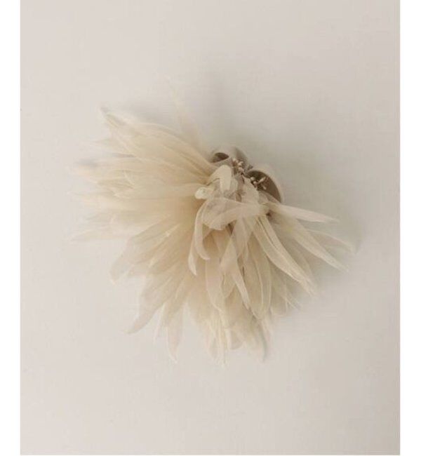 VERMEIL par iena「《追加》シルクオーガンジーコサージュ」|ブローチ・コサージュ|