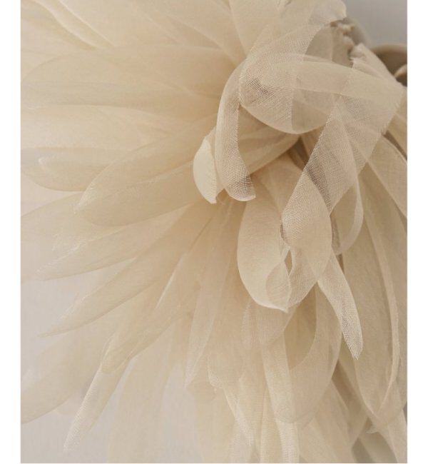 VERMEIL par iena「《追加》シルクオーガンジーコサージュ」|ブローチ・コサージュ|