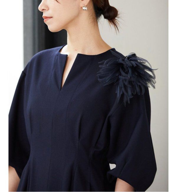 VERMEIL par iena「《追加》シルクオーガンジーコサージュ」|ブローチ・コサージュ|